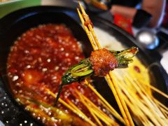 香菜牛肉-钢管厂歆瑞源油卤串串香(春熙路太古里店)