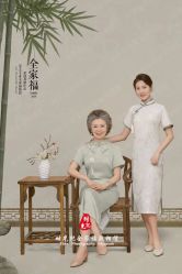 -时光纪亲子全家福照相馆(静安店母女写真父母纪念照)