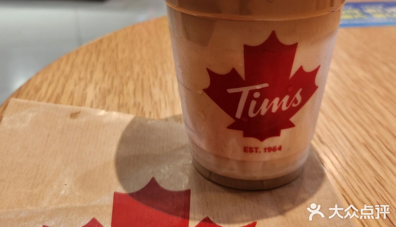 Tims新品Y&N[爱心]肉桂味的秋天是苹果香拿铁💔照骗晴天烧