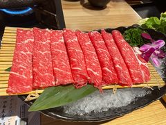 雪花牛肉寿喜锅-鲔吞·和牛寿喜烧(闵行区绿瘦酒店)