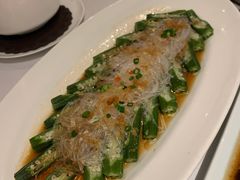 蒜茸粉丝蒸秋葵-江南厨子(万象天地店)