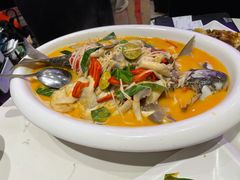 冬阴功明炉乌头鱼-龙记·香港茶餐厅(海上世界店)