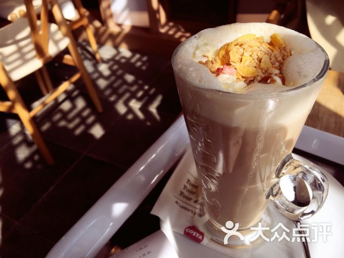 costa coffee(无锡崇安寺店)焦糖布蕾拿铁图片 - 第1张