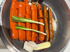 红汤锅底-爸爸炒料牛排老火锅(建设路旗舰店)