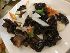 木耳炒山药-鹤乡东北菜(崮山路店)