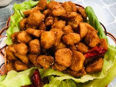 辣子鸡-天天向上素食餐厅(五台山店)