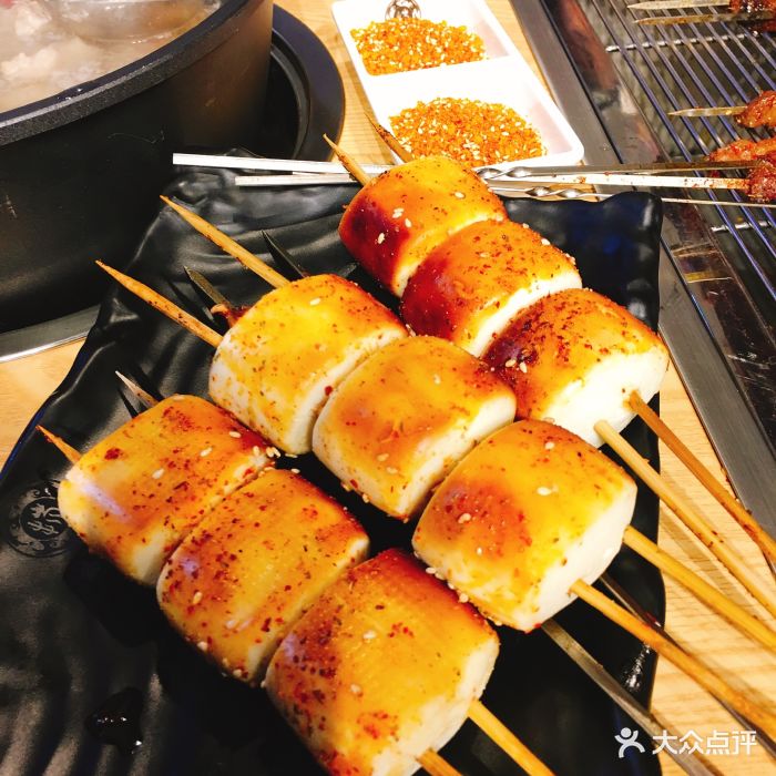 杨家牧场.羊肉汤锅烤馒头图片 - 第1张