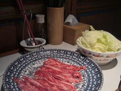 手切鲜羊后腿-北京老门框爆肚涮肉馆(锦业路店)