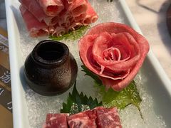 牛肉拼盘-澳美徕·港式花胶鸡火锅(高新万达店)