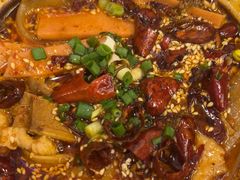油泼毛血旺-罗妈砂锅(四川成都奎星楼店)