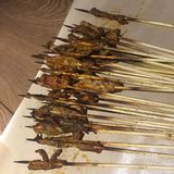 烧烤我们强烈推荐烤猪蹄和烤茄子