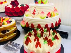 -幸福鸟动物奶油生日蛋糕(军校店)