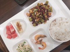 宫保鸡丁商务套餐饭-老妈米线(东圈门店)