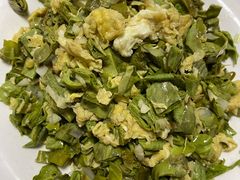 荷叶炒鸡蛋-铁锅炖灶台鱼老三炖鱼馆