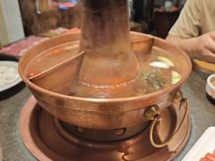 传统清汤大铜锅-清真·京华源铜锅涮肉(丰庆店)