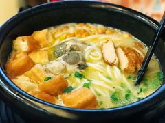 海蛎子鸡汤米线-灵芝妹子海鲜米线(香炉礁山姆店)