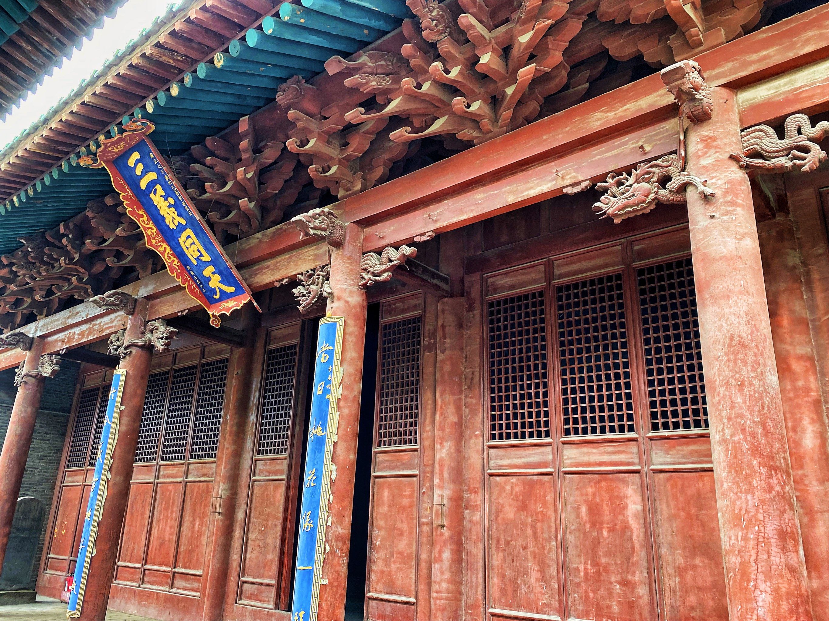 山西古建筑榫卯,斗拱,梁架