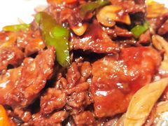铁板蚝油牛肉-乾隆美食·本帮菜(黄河路店)