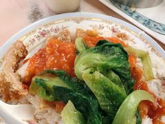 茄汁猪扒饭-满足面(白水井大街店)