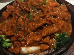 铁板黑椒牛柳-粤秀小厨·广式早茶(辽宁路店)