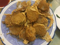 炸芋頭-沙田新强记烧鹅海鲜酒家