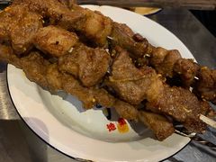 羊肉串-马路牙子地桌烤肉(工体店)