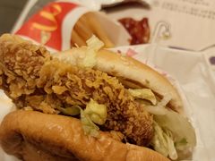 麦辣鸡腿汉堡经典中薯条套餐-麦当劳(盛兴大街店)