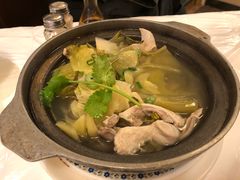 咸菜猪肚汤煲-强记海鲜菜馆