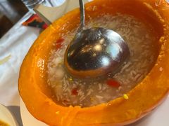 南瓜酒酿小圆子-玫瑰厅上海菜(兴国路店)