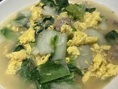 蛤蜊肉小白菜-船歌·鱼水饺青岛菜(闽江二路店)