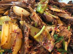 主打的干锅鸭头-安诚居干锅鸭头(八角店)