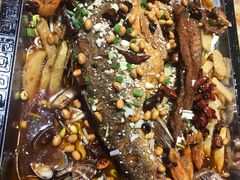 -东来菜馆•手抓海鲜家常菜•海鲜锅贴(鸽子窝店)