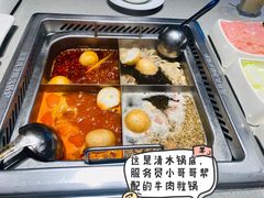 四宫格锅底-海底捞火锅(之心城店)