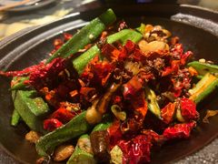 干煸秋葵-遇见长安(兰州中心店)