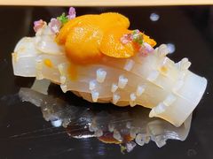 枪鱿鱼海胆寿司-鮨青(恒基名人购物中心店)