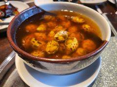 古越陈酿煮花螺-杭州西子湖四季酒店·金沙厅