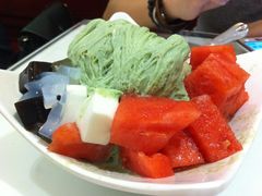 抹茶雪花冰-糖糖屋•糖水•雪花冰店(时尚天河店)
