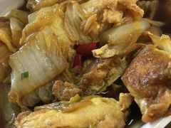 大白菜烧蛋饺-长兴岛郊野公园农场食堂