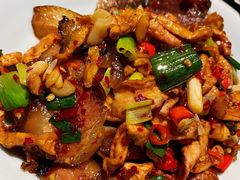 干萝卜炒腊肉-吃饭皇帝大土家民族菜(正大广场店)