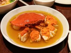 鸡油花雕蒸三门蟹-杭州西子湖四季酒店·金沙厅