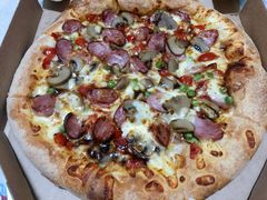 腊肠蘑菇比萨-达美乐比萨(朝阳路店)