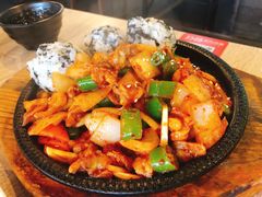 鸡脆骨配饭团-郑阿姨的家·이모네·韩料&烤肉(武川路店)