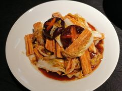 腐竹烧白菜-荣公子创意菜