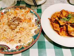 回民浇汁夹沙-新疆巴州金丝特餐厅(大钟寺店)