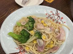 奶油培根意面-蘑菇餐厅(马台街店)