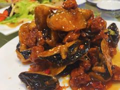 焦糖茄子牛肉粒-桃子餐厅·天津菜(王顶堤总店)