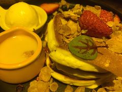 里科塔松饼配百香果汁-杂咖zacup(领展中心城店)