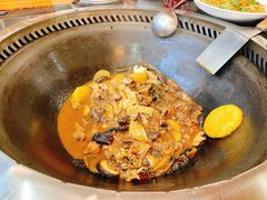 -土灶台东北大块肉烧烤(风景城邦店)