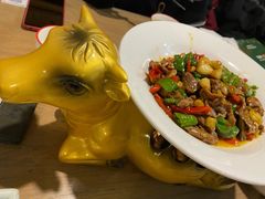 小炒黄牛肉-新白鹿餐厅(城西银泰城店)