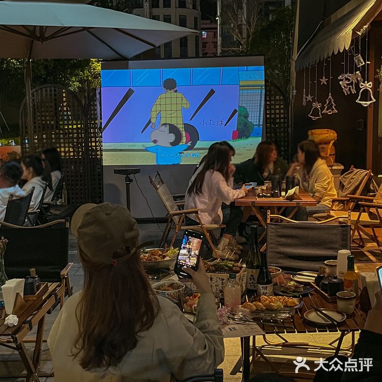 在福州！！在福州！！！好惬意🏮露天居酒屋